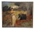 Agustín Carrera, Roquelaure, 1920s, Oil on Board For Sale