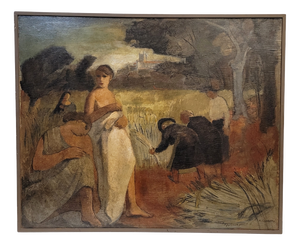 Agustín Carrera, Roquelaure, 1920s, Oil on Board