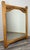 Wood French Wall Mirror with Ornate Carved Oak Frame For Sale - Image 7 of 9