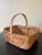 Farmhouse Early 20th Century American Splint Oak Gathering Basket For Sale - Image 3 of 9