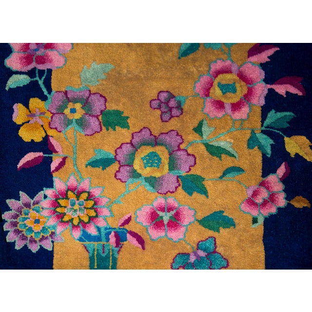 Chinese Art Deco Rug For Sale - Image 4 of 13