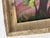 Black Original Signed and Framed Primitive Outsider Art Acrylic on Canvas by Ernie Faragoi (Florida, Present Day) For Sale - Image 8 of 12