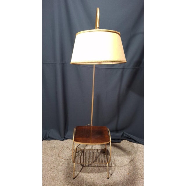 Floor Lamp with Reading Light, 1950s For Sale - Image 4 of 10