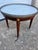 Late 19th Century French 19th Century Louis XVI Mahogany Oval Bouillotte Marble Top Side Table For Sale - Image 5 of 8