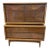 1960s Mid Century Modern United Diamond Front Tall Chest For Sale