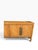 Wood 1970s Hollywood Regency Burlwood & Brass Greek Key Credenza, Attributed to Mastercraft For Sale - Image 7 of 10