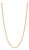 Unisex 14k Yellow Gold 2mm 24” Classic Twisted Spiral Rope Chain Necklace For Sale