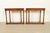 Maitland Smith Style French Empire Burl Wood and Gold Gilt Demilune Console Tables, Pair For Sale - Image 11 of 12