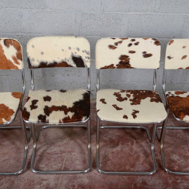 Vintage Ponyhide Chairs, Set of 6 For Sale - Image 16 of 18