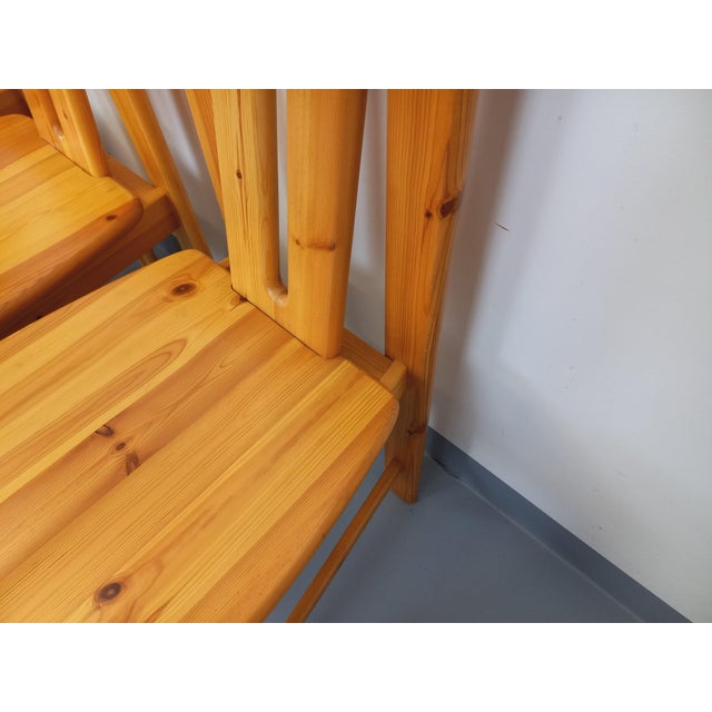 Vintage Pine Chairs, 1970s, Set of 4 For Sale - Image 15 of 18