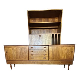 Mid-Century Modern Danish Teak Sideboard by Clausen & Son for Silkeborg Møbelfabrik, 1970s For Sale