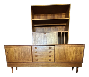 Mid-Century Modern Danish Teak Sideboard by Clausen & Son for Silkeborg Møbelfabrik, 1970s
