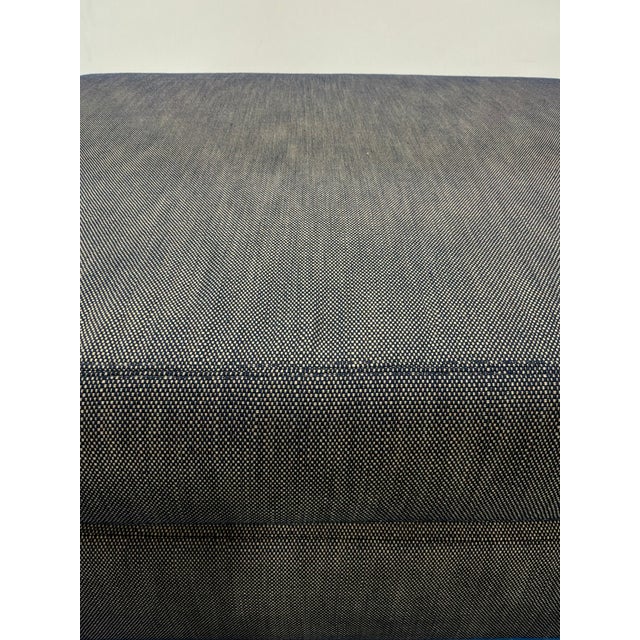 Baker Furniture Company Baker McGuire Resort Schooner Ottoman For Sale - Image 4 of 6