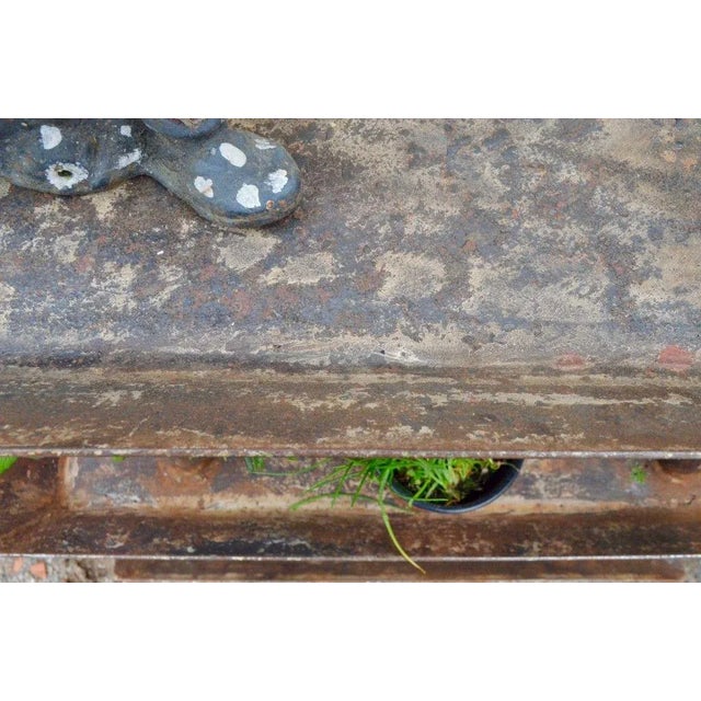 1940s Vintage Industrial Work Table, 1940s For Sale - Image 5 of 10