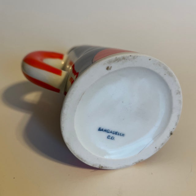 1960’s ceramic vase by Spanish company, Sargadelos. This Spanish ceramics company first set up in 1806. This little bud...