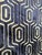 Art Deco/Geometric Cut Velvet Fabric Remnant After Schumacher, 4.8 Yards For Sale - Image 14 of 15