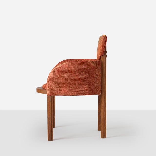 Description Taliesin Armchair from the Riverview Terrace Restaurant by Frank Lloyd Wright United States, c.1953 A...