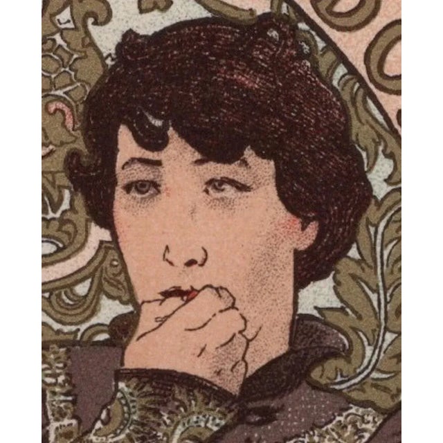 Alphonse Mucha, Lorenzaccio from Les Maîtres de L'Affiche, 1898, Original Lithograph For Sale - Image 7 of 14