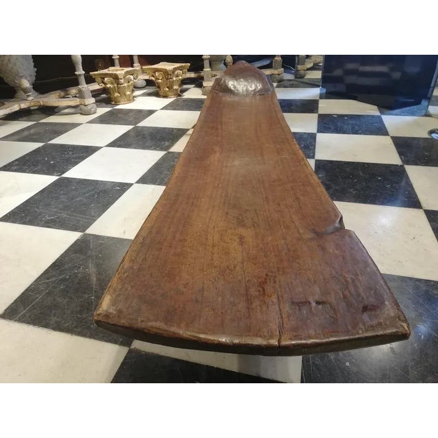19th Century Senufo Carved Wood Bed or Bench For Sale - Image 3 of 13