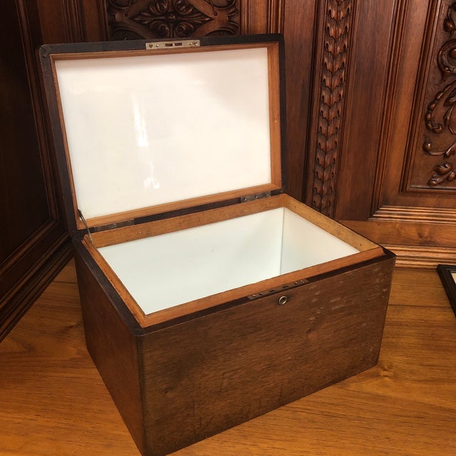 1910s Antique Walnut Humidor Chairish