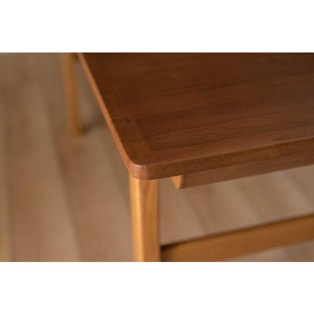 P. Lauritsen & Søn Danish Teak Extension Dining Table by Borge Mogensen For Sale - Image 12 of 18