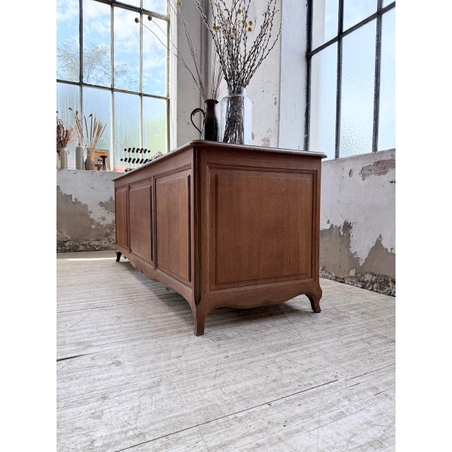 Oak Desk or Counter, 1960s For Sale - Image 11 of 18