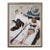 1990s Large 30x40 Hollywood Regency "Sunbathing With Chimpanzee" Framed Print by Mindthegap For Sale