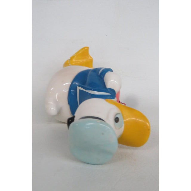 Donald Duck Ceramic Figurine 1960s Original Dan Brechner Licensed Disney 4834b For Sale - Image 4 of 14