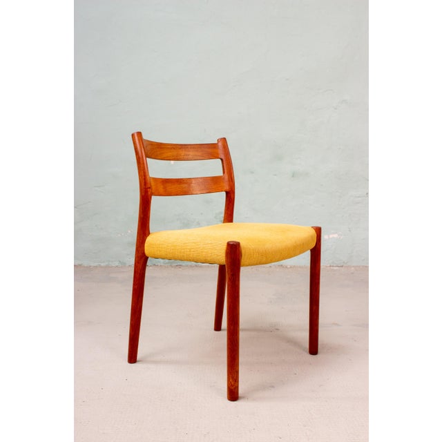Danish Model 84 Chairs in Teak by Niels Otto Möller for J.L. Møllers, 1960s, Set of 4 For Sale - Image 14 of 18