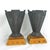 Pair of Art Deco Mantel Urn Vases 1920’s-30’s For Sale - Image 4 of 10