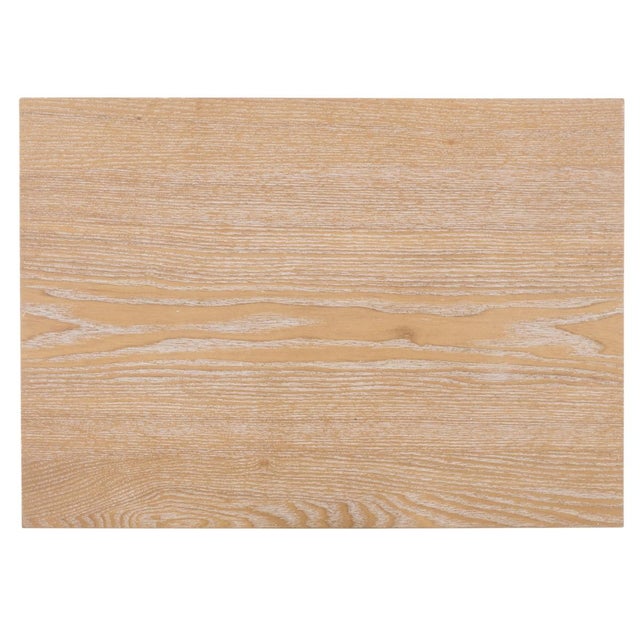 Early 21st Century Baraki End Table in Bleached White For Sale - Image 5 of 8