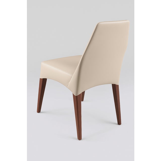 Modern Ouchy Chair in Ash and Faux Leather, 2010s For Sale - Image 3 of 5