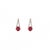 Natural Tourmaline Diamond Dangle Stud Earrings 0.75" 14k White Gold 2.48 TCW For Sale - Image 9 of 12