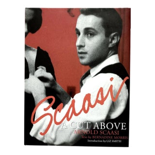 Collector Signed Scaasi a Cut Above Hardcover Book For Sale