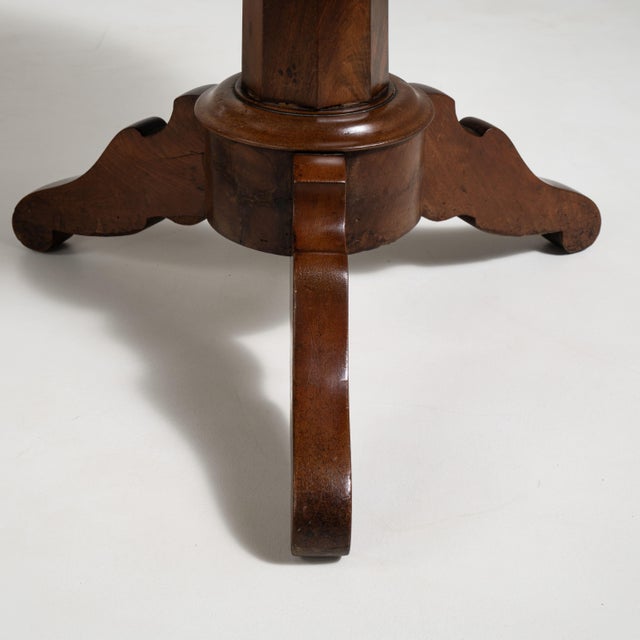 Eclectic Round Side Table, Antique, France, Early 20th Century For Sale - Image 4 of 18