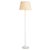 Gold White Floor Lamp with Marble Base by Eichholtz For Sale - Image 8 of 8
