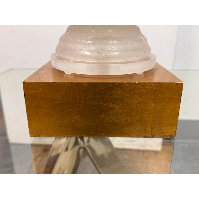 Odada Seguso Glass Vase Table Lamp For Sale - Image 12 of 13