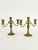 Pair of 1930's WM Rogers Ornate 3 arm Candelabras. They have been painted a gold tone at some point over the years but I...