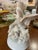 White Vintage Ceramic White Duck and Duckling Music Box- Condition Issues For Sale - Image 8 of 9