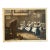 Emile Desmaisons (1812–1880) "School Girls" Original Antique French Color Lithograph c.1869 For Sale