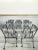 Metal Early 20th Century Salterini Mt. Vernon Wrought Iron Patio Chairs - Set of 8 For Sale - Image 7 of 11