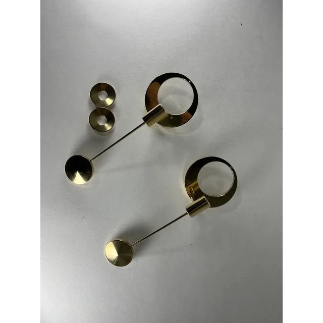 Metal Broomal Mural (X2) Arthur Pe Pour Polback Studio Sunio Sweed (1965/70), 1970s, Set of 2 For Sale - Image 7 of 10