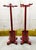 Postmodern Red Coat Stands by Ettore Sottsass for Olivetti Synthesis, 1971, Set of 2 For Sale - Image 3 of 8