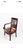 19th Century Restoration Mahogany Armchair with Dolphin Heads and Swan Neck For Sale - Image 4 of 6