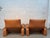 Animal Skin 1970s Leather Lounge Chairs Designed by Giovanni Offredi for Saporiti Italia For Sale - Image 7 of 18