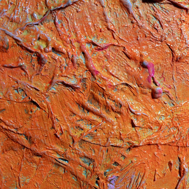 Giuseppe Caiafa, Esplosione Solare (Solar Explosion), Mixed Media Painting on Canvas, 2025 For Sale - Image 4 of 10