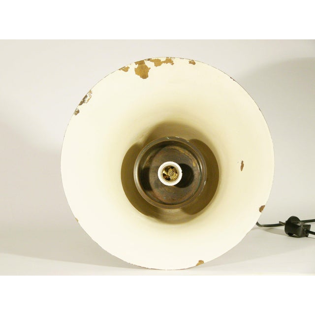 Metal Italian Rationalist Brass Luminator Table Lamp, 1930s For Sale - Image 7 of 9