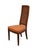 HENREDON FURNITURE Italian Modern Solid Pecan Cane Back Dining Side Chair 7500-28 42.5" High 20" Wide 23" Deep Seat: 19"...