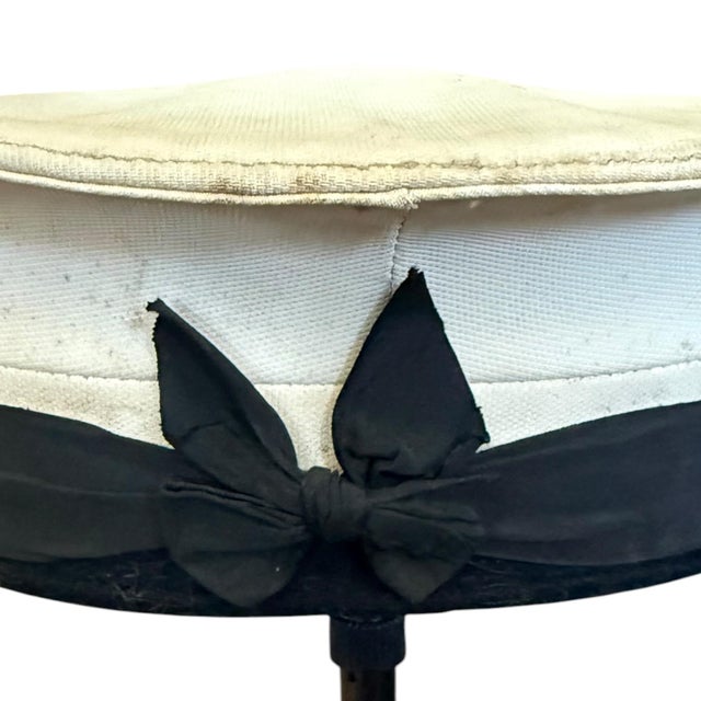 Authentic Royal Navy HMS Cochrane Nautical Sailor’s Cap For Sale - Image 10 of 11
