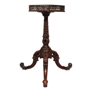 George III Style Mahogany Kettle Stand For Sale